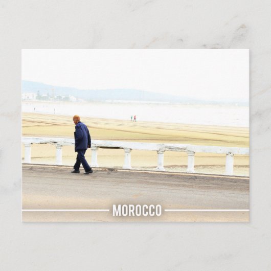 Strand von Essaouira, Marokko Postkarte (Vorderseite)