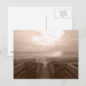 Strand von Florida Postkarte (Vorne/Hinten)