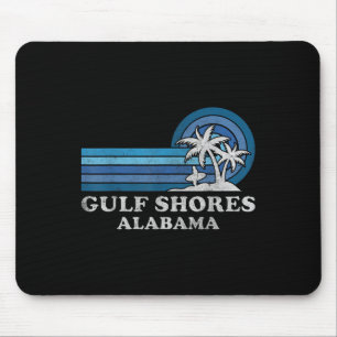 Strand von Gulf Shores Alabama Familien Sommerurla Mousepad