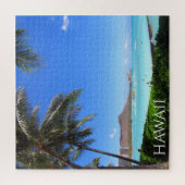 Strand von Hawaii waikiki Puzzle (Vertikal)