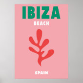 Strand von Ibiza Poster (Vorne)