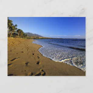 Strand von Kaanapali, Maui, Hawaii, USA Postkarte