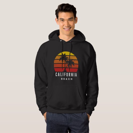 Strand von Kalifornien Hoodie (Vorne ganz)