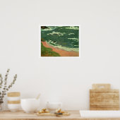 Strand von Le Pouldu, 1889 Poster (Küche)