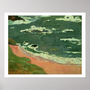 Strand von Le Pouldu, 1889 Poster