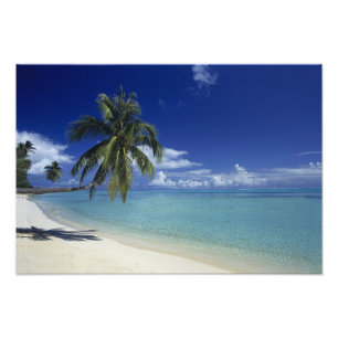 Strand von Matira auf der Insel Bora Bora, 2 Fotodruck