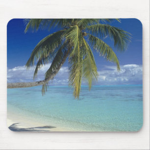 Strand von Matira auf der Insel Bora Bora, Society Mousepad