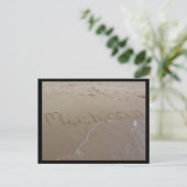 Strand von Michigan Postkarte (Stehend Vorderseite)