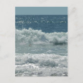 Strand von Montauk Postkarte (Vorderseite)