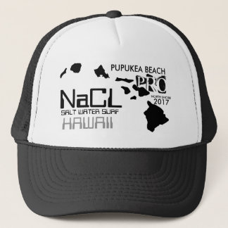 STRAND VON NaCL SALZ WASSER SURF PUPUKEA Truckerkappe