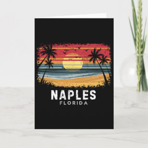 Strand von Neapel Florida Surfbrett Strand Karte