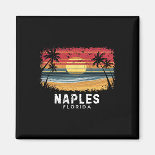Strand von Neapel Florida Surfbrett Strand Magnet