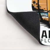 Strand von Neapel Florida Surfen Surfer _1 Mousepad (Ecke)