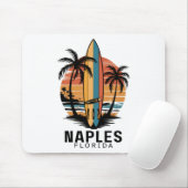 Strand von Neapel Florida Surfen Surfer _1 Mousepad (Mit Mouse)