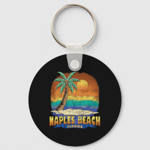 Strand von Neapel Florida Vintage abgenutzt Souven Schlüsselanhänger