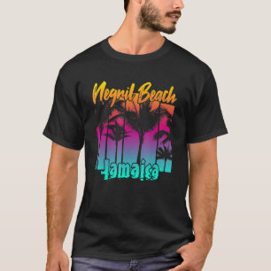 Strand von Negril Jamaika 1 T-Shirt