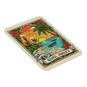 Strand von Negril Jamaika Magnet (Rechte Seite)