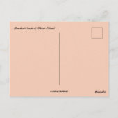 Strand von Newport Rhode Island Postkarte (Rückseite)