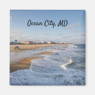 Strand von Ocean City, Maryland Magnet