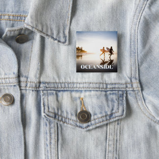 Strand von Oceanside Button