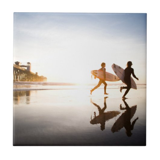 Strand von Oceanside Fliese (Vorderseite)