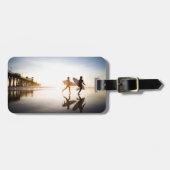 Strand von Oceanside Gepäckanhänger (Vorderseite horizontal)