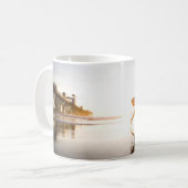 Strand von Oceanside Kaffeetasse (Vorderseite Links)