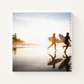 Strand von Oceanside Notizblock (Rückseite)