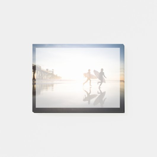 Strand von Oceanside Post-it Klebezettel (Vorderseite)