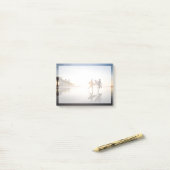 Strand von Oceanside Post-it Klebezettel (Auf Schreibtisch)