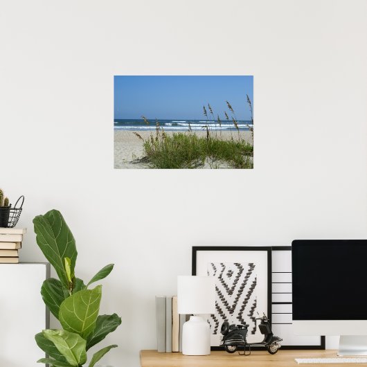 Strand von Ocracoke Poster (Heimbüro)