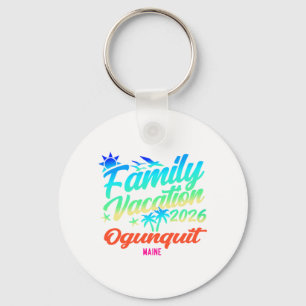 Strand von Oquit Maine Familienurlaub Sommer 2026 Schlüsselanhänger