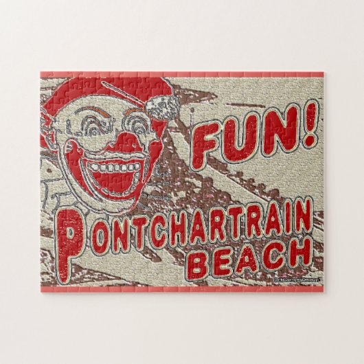 Strand von Pontchartrain, Vintag, Puzzle (Horizontal)