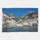 Strand von Positano Marina Grande 2 Geschirrtuch (Horizontal)