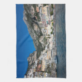 Strand von Positano Marina Grande 2 Geschirrtuch (Vertikal)