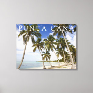 Strand von Punta Cana Dominikanische Republik Leinwanddruck