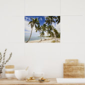 Strand von Punta Cana | Dominikanische Republik Poster (Küche)