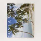 Strand von Punta Cana | Dominikanische Republik Puzzle (Vertikal)