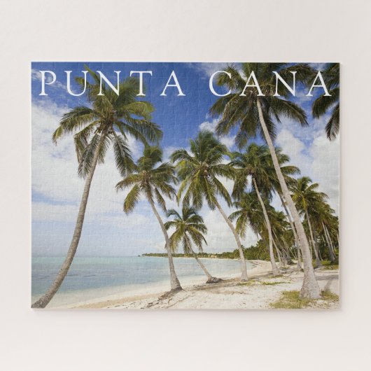 Strand von Punta Cana | Dominikanische Republik Puzzle (Horizontal)