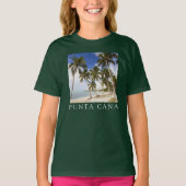 Strand von Punta Cana | Dominikanische Republik T-Shirt (Vorderseite)