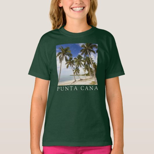 Strand von Punta Cana | Dominikanische Republik T-Shirt (Vorderseite)