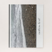 STRAND VON ROCKY OCEAN WHITE WAVES ROLLING SHORE PUZZLE (Vertikal)
