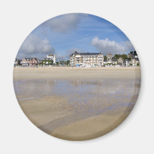 Strand von Saint-Cast-le-Guildo in Frankreich Magnet