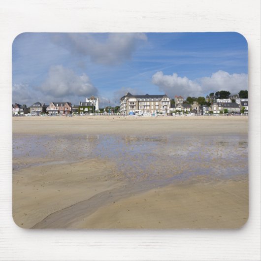 Strand von Saint-Cast-le-Guildo in Frankreich Mousepad (Vorne)