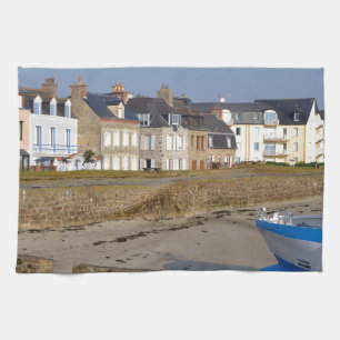 Strand von Saint-Vaast-la-Hougue Geschirrtuch