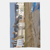 Strand von Saint-Vaast-la-Hougue Geschirrtuch (Vertikal)