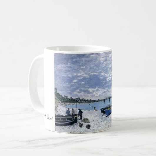 Strand von Sainte -Adresse ,Monet Kaffeetasse (Vorderseite Links)