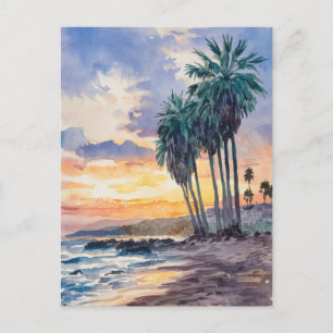Strand von San Clemente, Kalifornien Postkarte