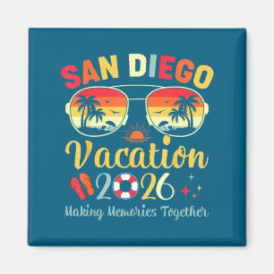 Strand von San Diego, Kalifornien, Urlaubskunst Magnet