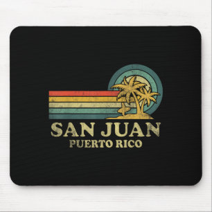 Strand von San Juan Puerto Rico Familienurlaub Vin Mousepad